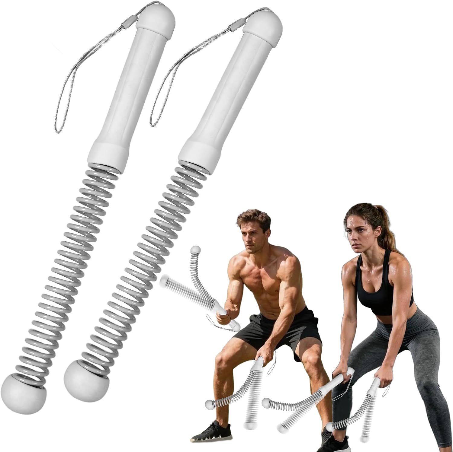 Home Gym Portable - 2. Generation Kabellose Battle Ropes für