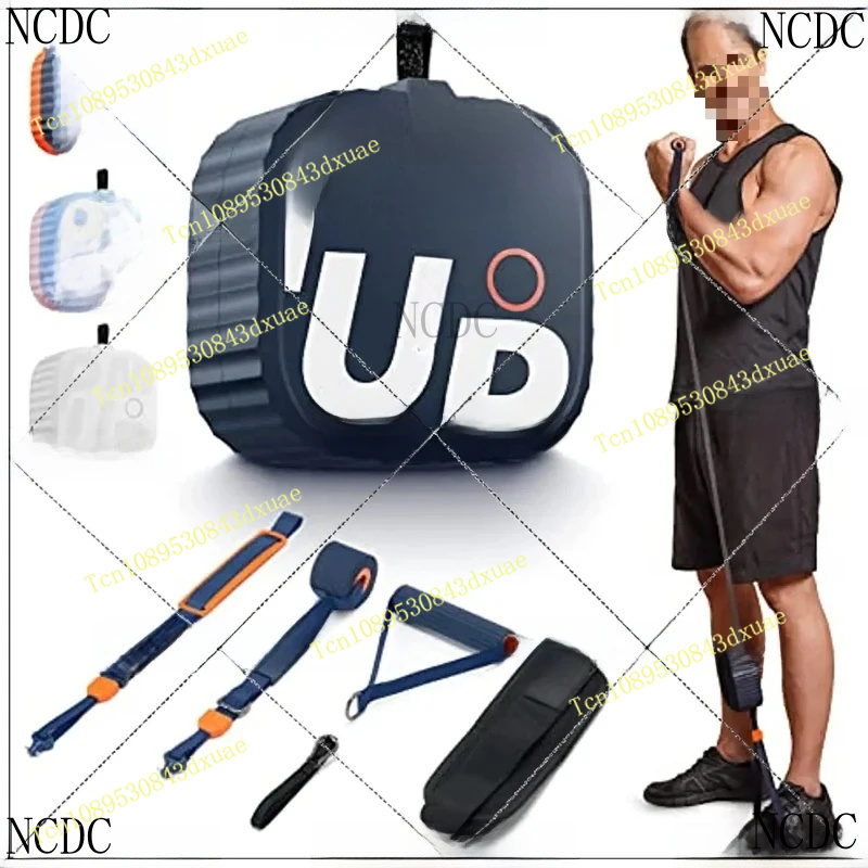 Home Gym Portable - Heimfitness-Gerät 4,4-44 LB Verstellbare Widerstandsbänder Tragbares