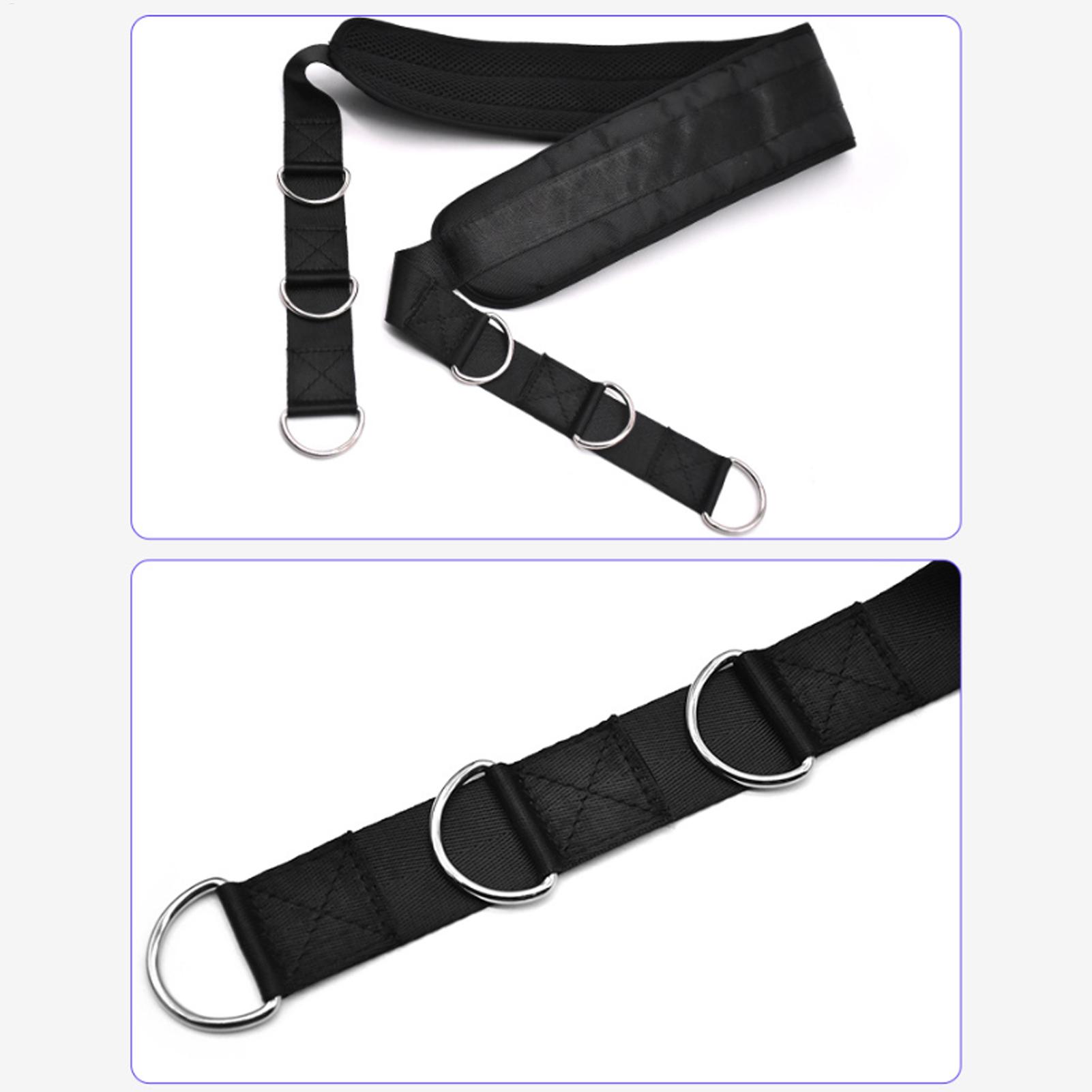 Leg Home Gym Workout - Verstellbarer Kabelzug-Trainingsgürtel für Beinpresse, Beinmuskel-Trainingsgerät, Gürtel