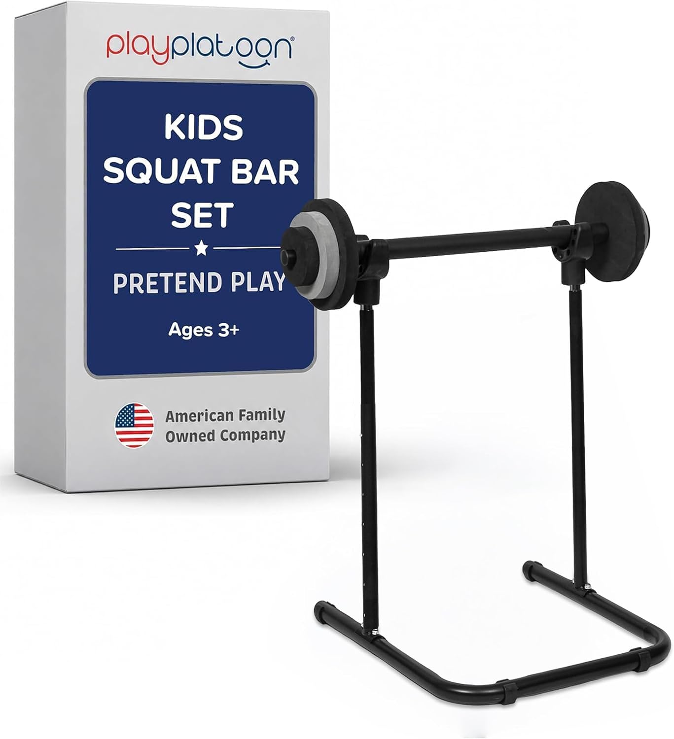 Home Gym Equipment Set - Kinder-Fitnessgeräte für Zuhause, Hantelbank-Set oder Kniebeugenständer,