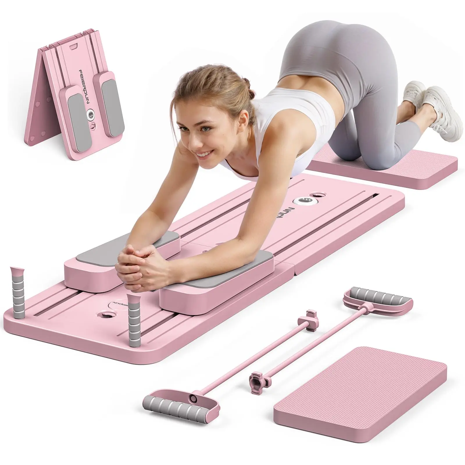 Faltbares Pilates-Brett Multif – Leg Home Gym Workout Bewertung und Preis