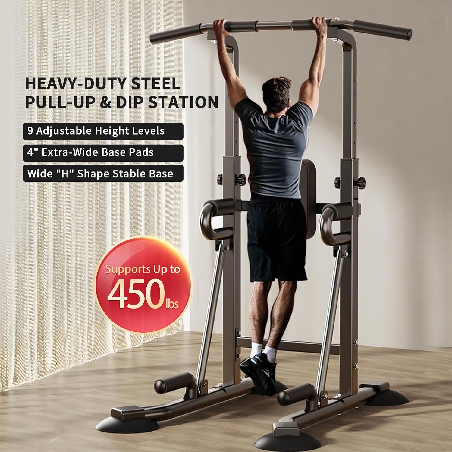 Power Tower Klimmzugstange für – Leg Home Gym Workout Bewertung und Preis
