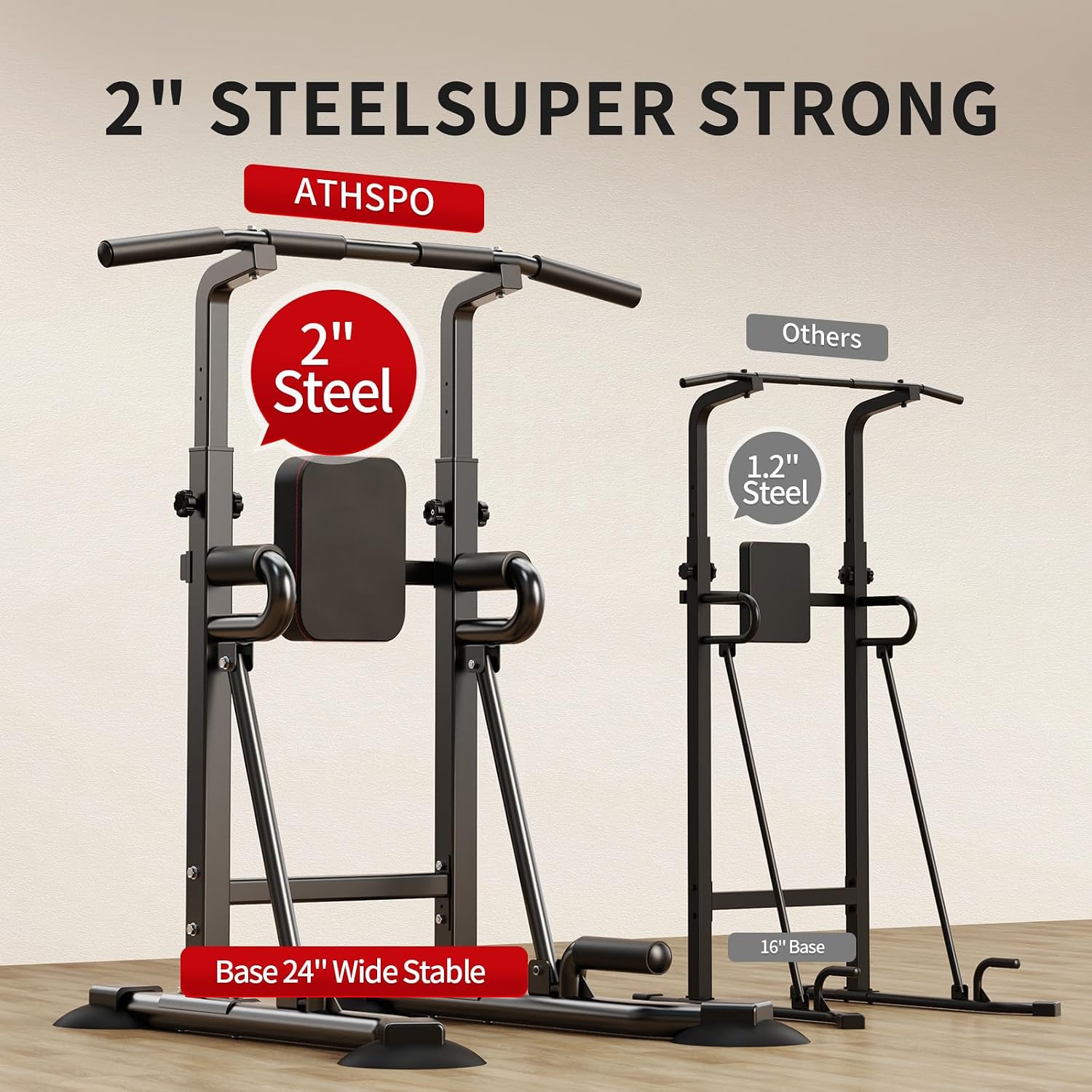 Power Tower Klimmzugstange für – Leg Home Gym Workout Bewertung und Preis