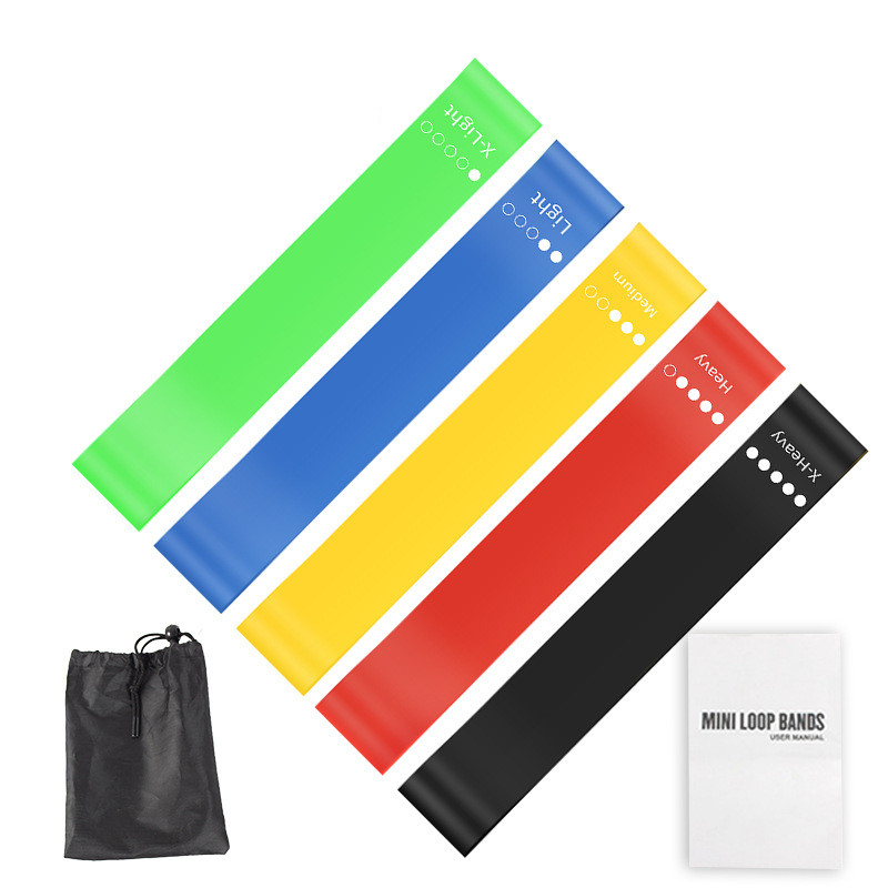 5-teiliges TPE-Widerstandsband – Home Gym Routine Bewertung und Preis
