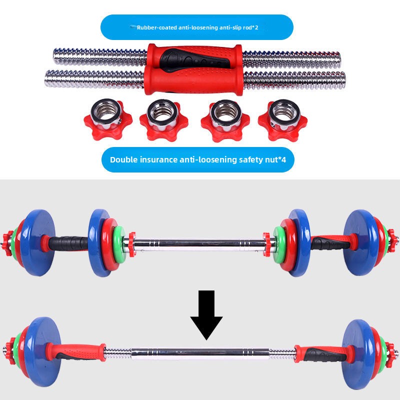 Farbige PVC-Hanteln, verstellb – Home Gym Equipment Set Bewertung und Preis